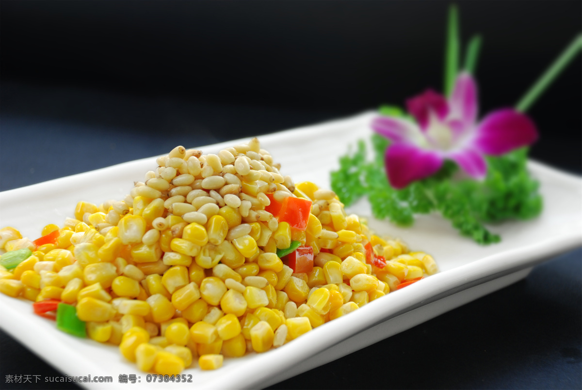 松仁玉米 美食 传统美食 餐饮美食 高清菜谱用图