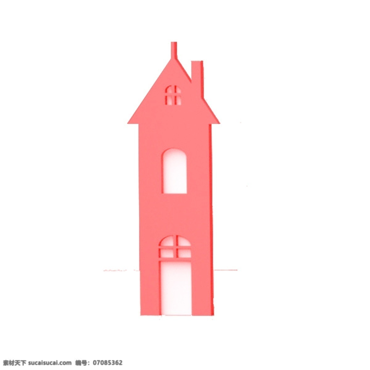 幢 剪纸 风 红色 钟塔 塔 建筑 时钟 地标 户外 时间 街道 旅游 观光 欧洲 钟楼 历史 门 圣诞节 剪纸风