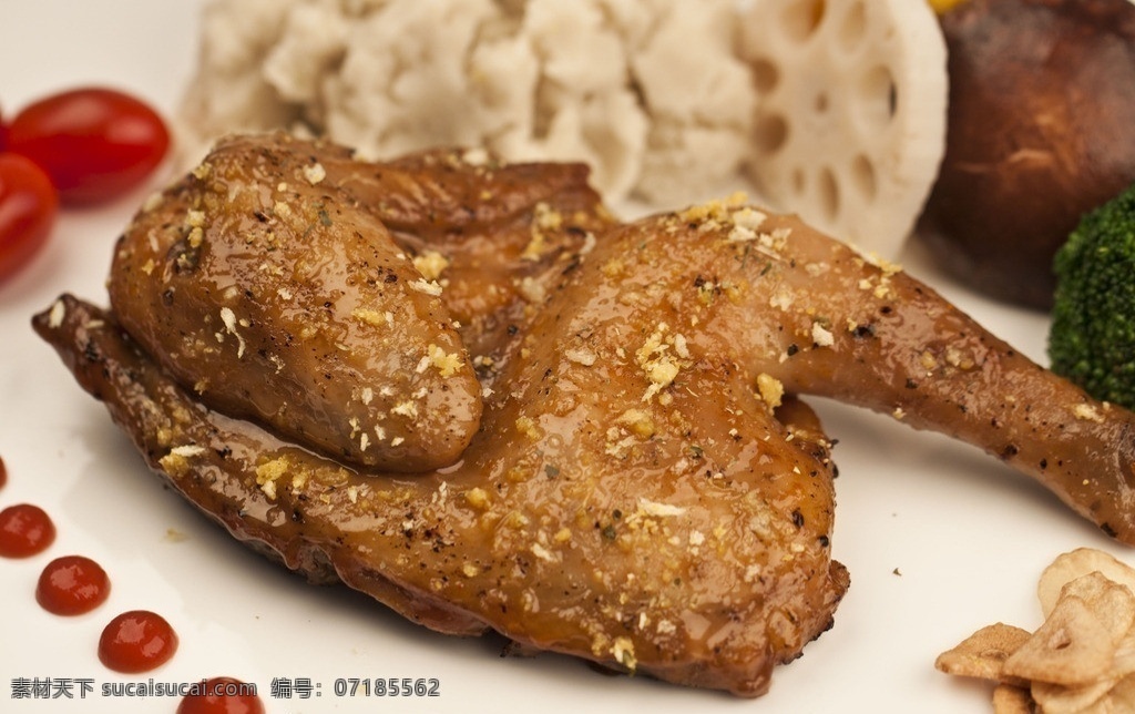维也纳烤半鸡 西餐 美食诱惑 时尚餐饮 快餐 西餐美食 餐饮美食