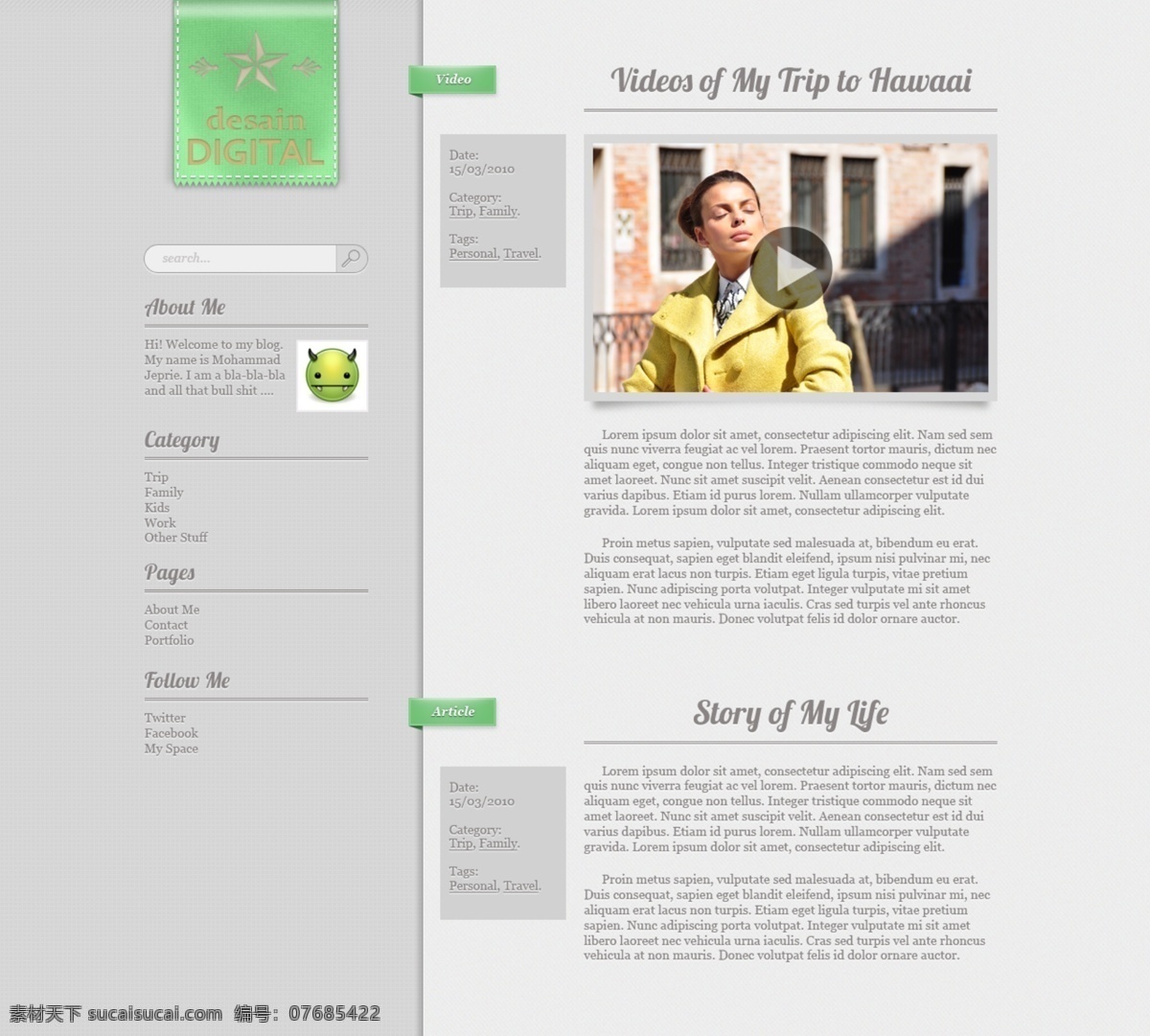 简约 tumblr 主题 个人 博客 模板 web 创意 高分辨率 个人博客 接口 免费 时尚的 现代的 原始的 质量 新鲜的 设计新的 清洁 hd 元素 用户界面 ui元素 详细的 网站 网页 简约的 网页素材