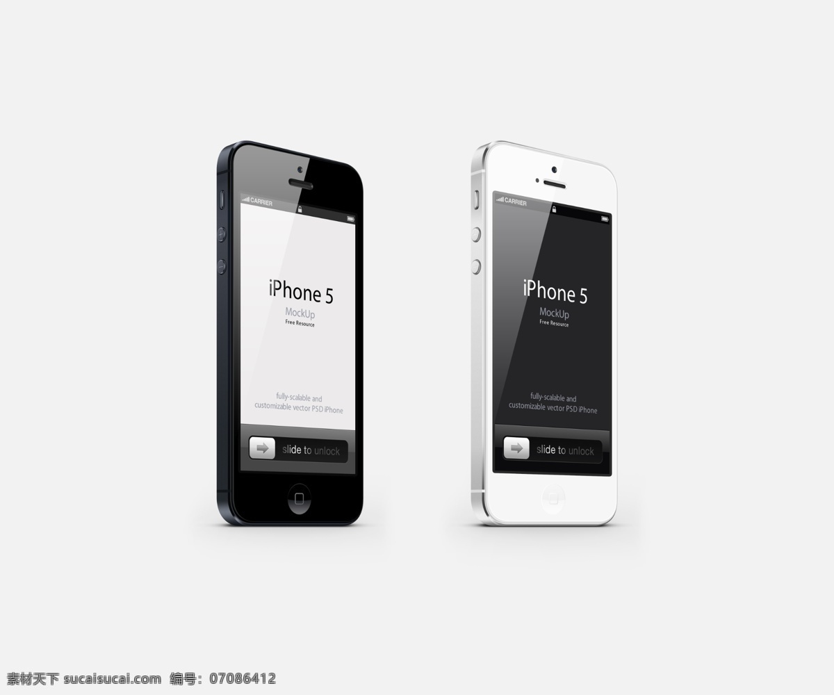 iphone iphone5 分层 白色 电子 高分辨率 黑色 苹果 黑白 侧面 高清 苹果手机 数码家电 生活百科 时尚 可编辑 科技 数码产品 源文件 矢量图 现代科技