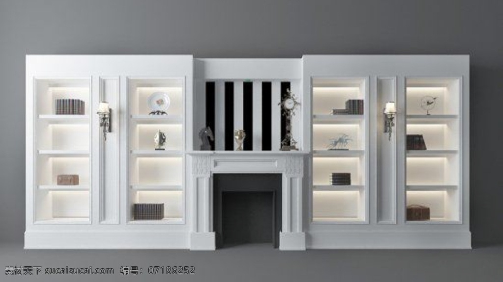 欧式 电视墙 3d 模型 3d模型 室内设计 室内模型 室内3d模型 渲染模型 单体模型 家具模型 3d家具 3dmax 电视柜 壁柜 3d设计 max