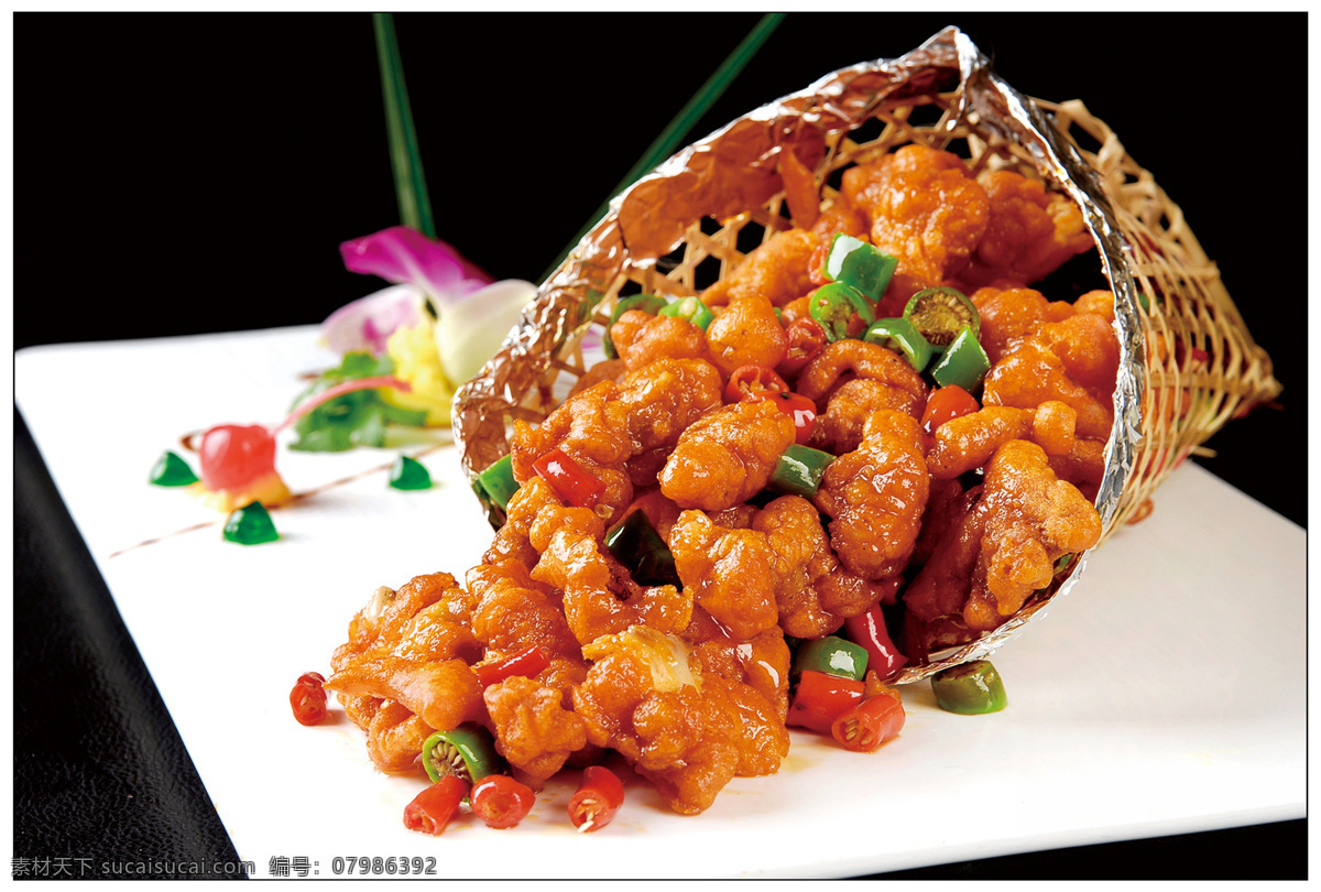 辣子鸡图片 美食 传统美食 餐饮美食 高清菜谱用图