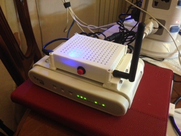 vera3 micasaverde arduino 网关 3d打印模型 3d 打印 模型 伊诺 stl 灰色