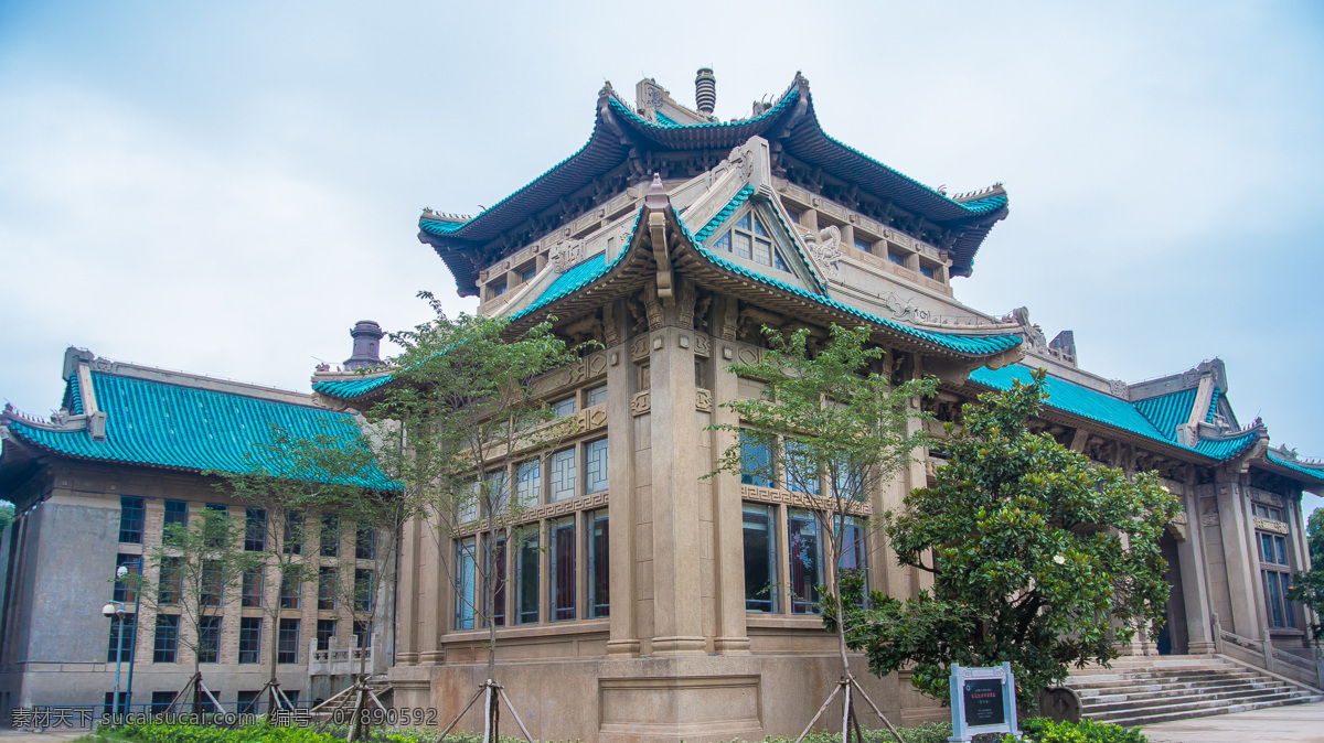武汉大学 武大 武汉 建筑 景观 湖北 百年老校 文化底蕴 高校 建筑摄影 建筑园林 灰色