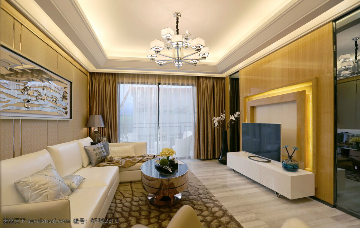 客厅 华丽 欧式 效果图 家装 家具 软装效果图 室内设计 展示效果 房间设计