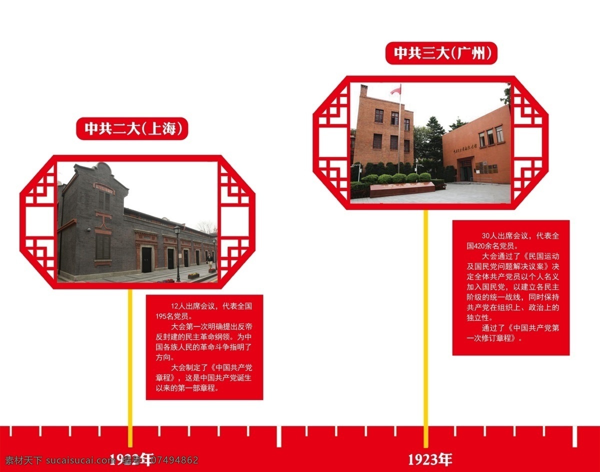 党 发展 历程 二 雕刻 红色基因 一大到十九大 红色精神 党的发展历程 文化艺术 传统文化