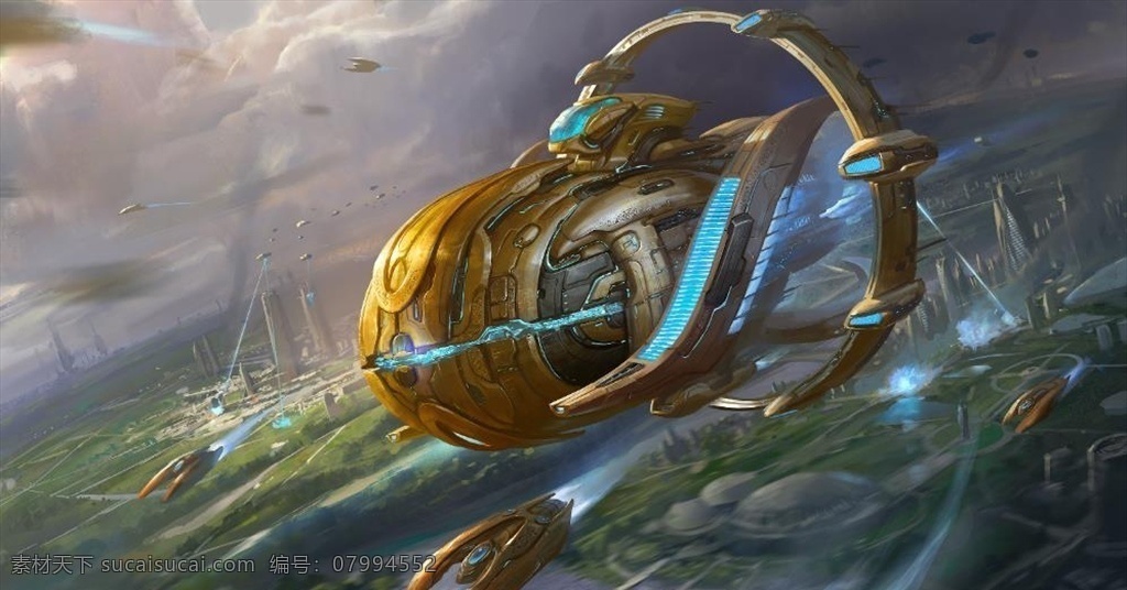 星际传奇航母 星际传奇 航母 方舟 圣殿 圣殿方舟 卡通 手绘 原话 动画 场景