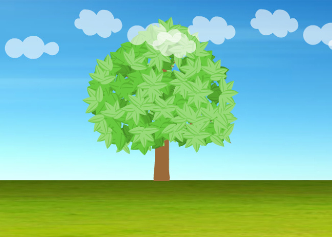 春天 绿色植物 生长 flash 动画 源文件 绿色 植物生长 视频 动态 特效 背景