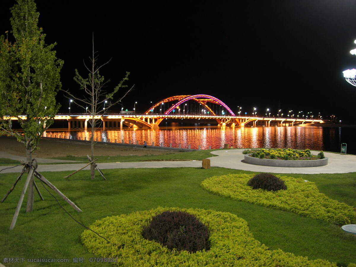 东大桥夜景 大凌河 东大桥 夜景 旅游 国内旅游 旅游摄影