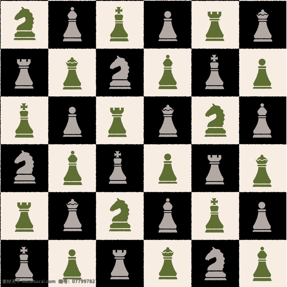 国际象棋 象棋 棋子 布纹 花纹 图案 印花 时尚花纹 印花图案 移门 墙纸 图形 图案设计 墙纸图案 简洁图案 花纹花边 几何元素 欧式花边 装饰花纹 花纹设计 底纹背景 底纹边框 矢量