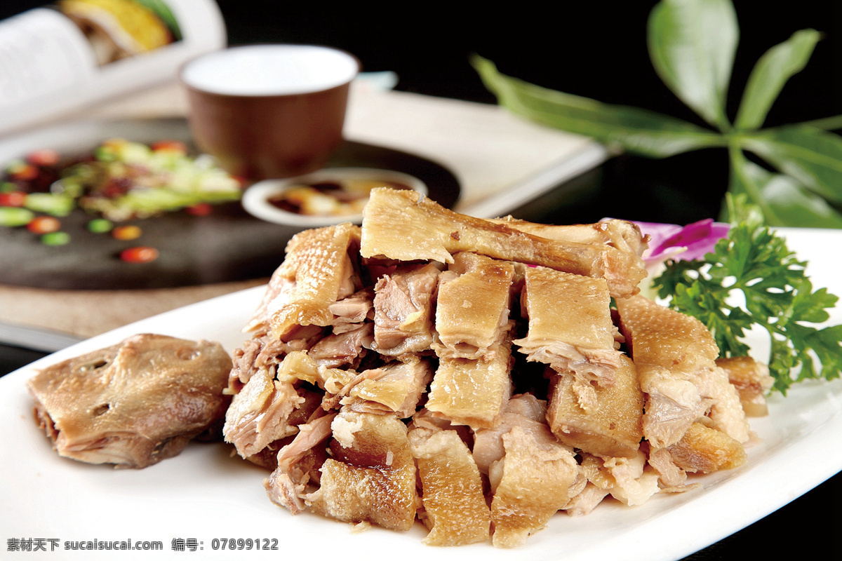 广式盐焗鸭 美食 传统美食 餐饮美食 高清菜谱用图