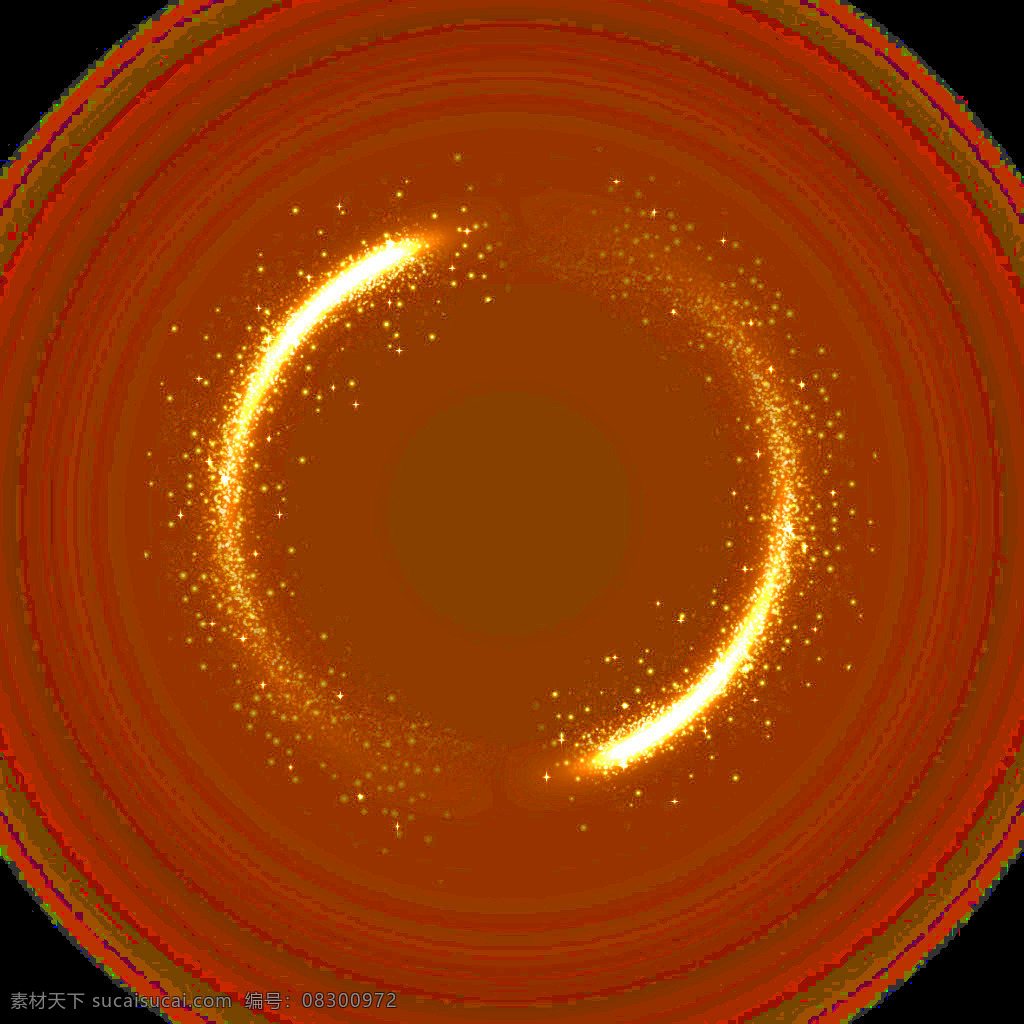 太极 八卦 圈 元素 火光
