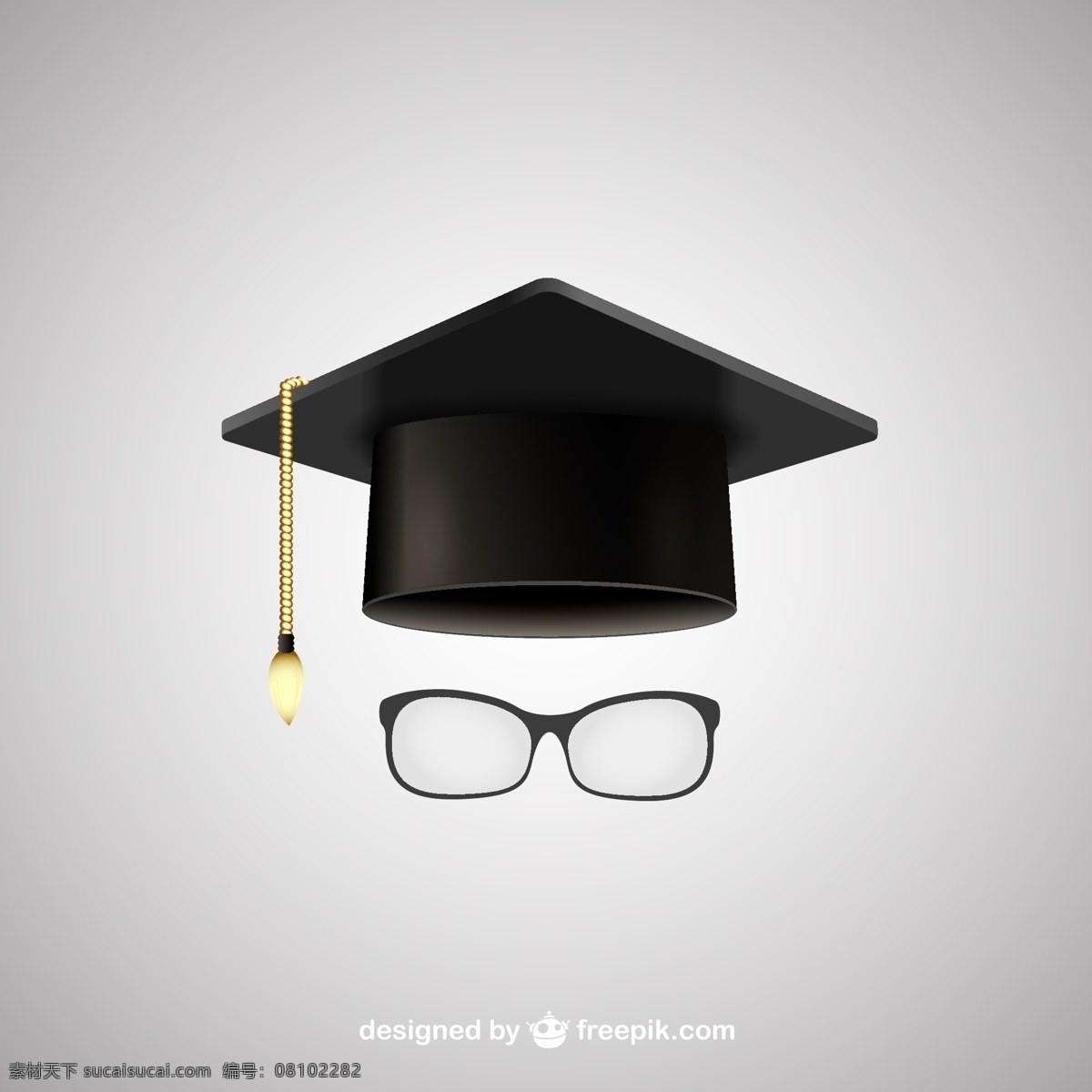 毕业 帽子 眼镜 教育 大学 学院
