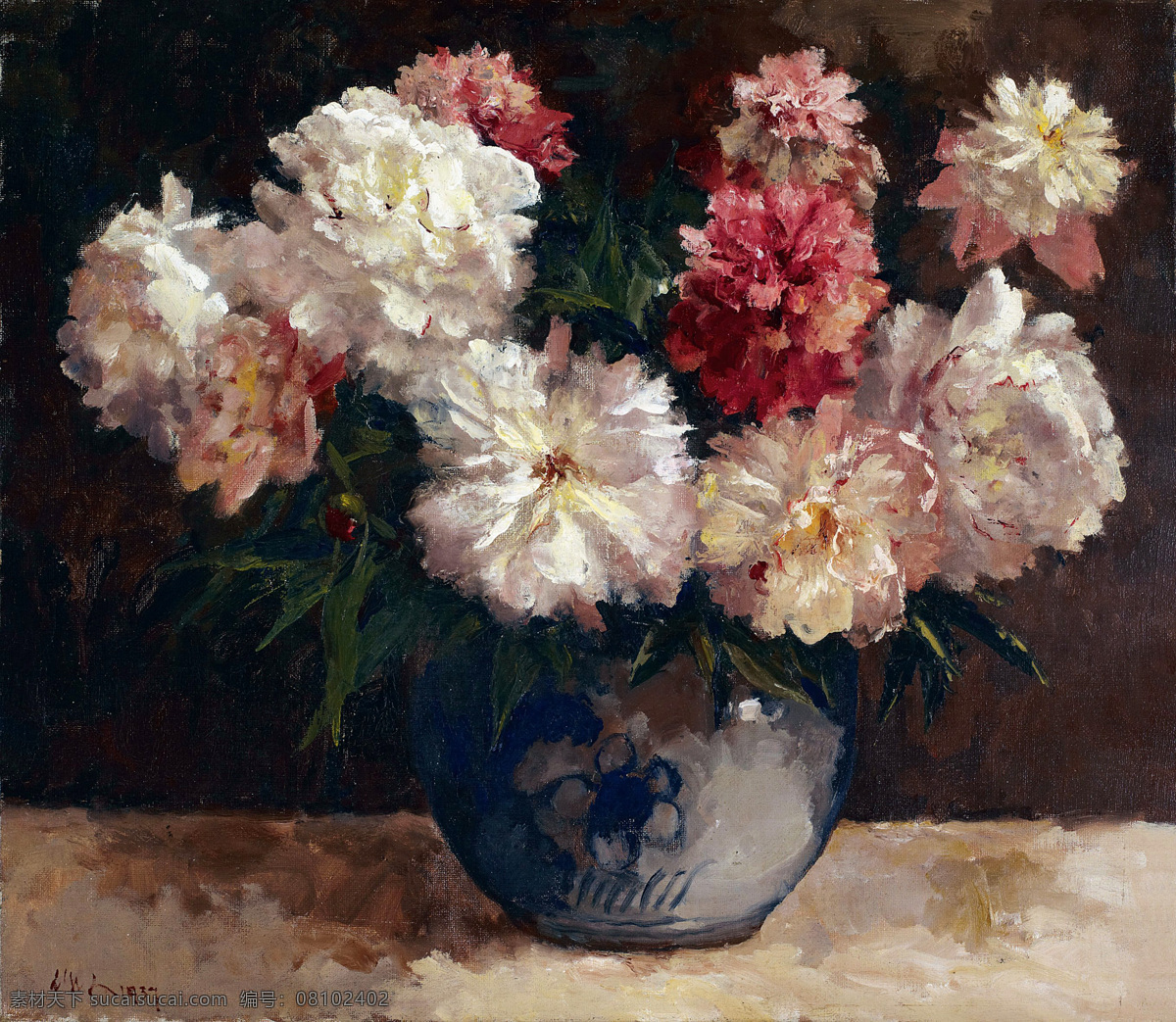 花卉 绘画书法 静物 芍药 文化艺术 油画 芍药设计素材 芍药模板下载 吴作人 静物写生 国画吴作人
