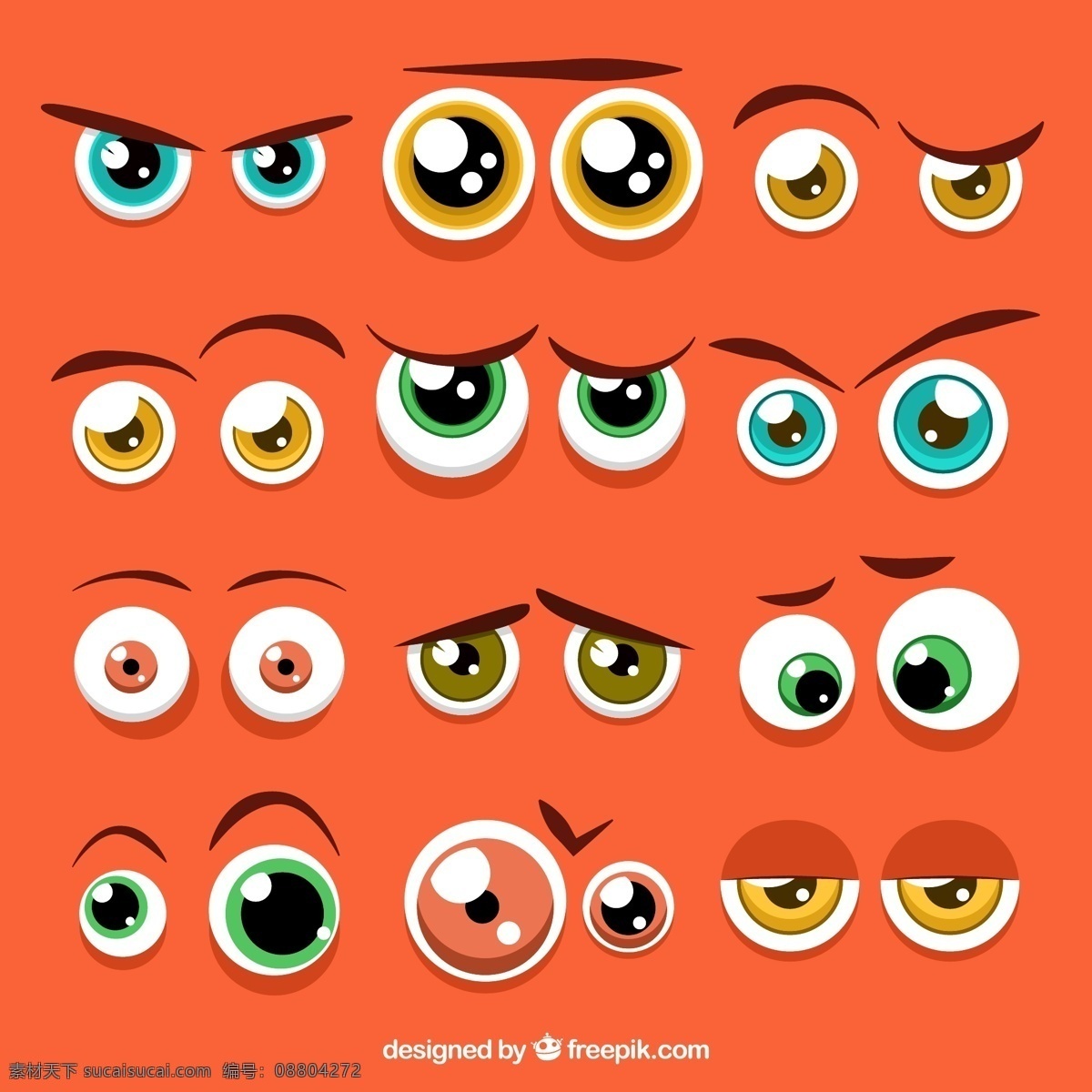 款 卡通 眼睛 卡通眼睛 卡通眼睛设计 眼睛设计 文化艺术 绘画书法