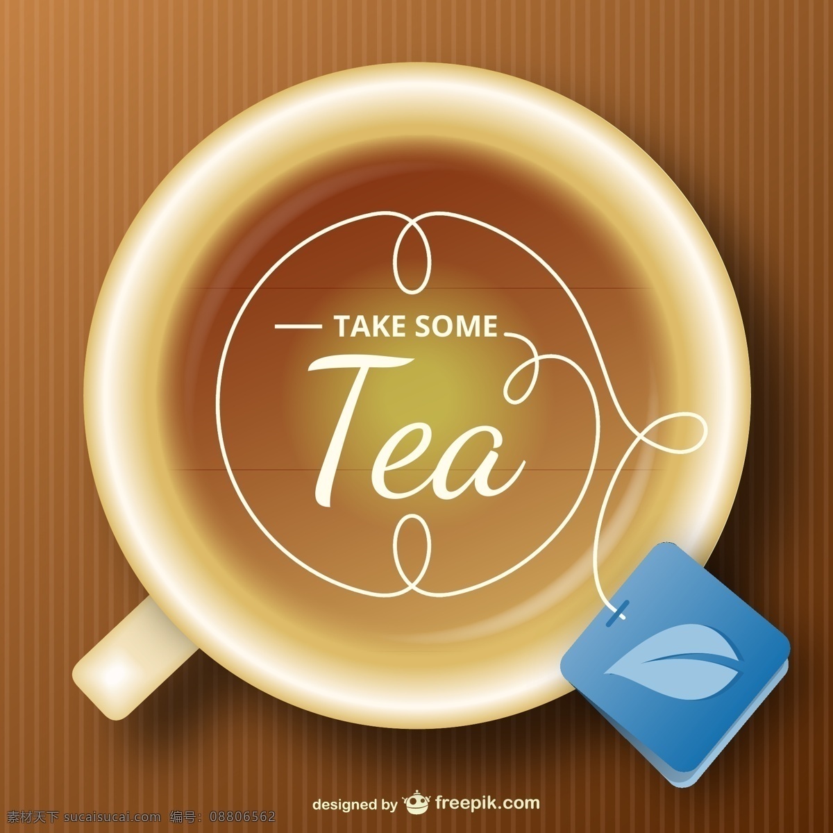 精美 茶杯 背景 eps格式 tea 茶包 矢量素材 矢量 矢量图 矢量人物