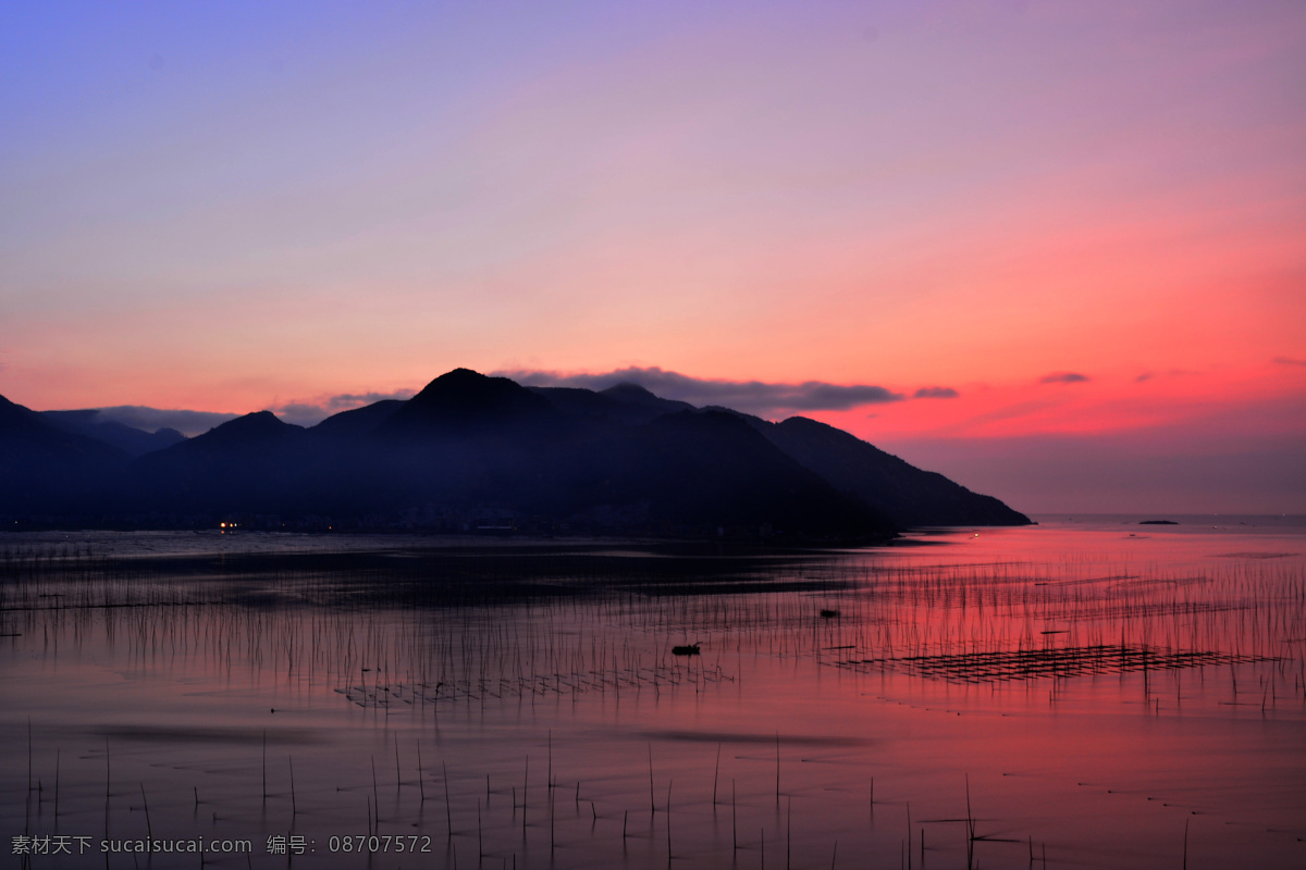 霞浦日出 霞浦 风光 日出 福建 自然风景 自然景观