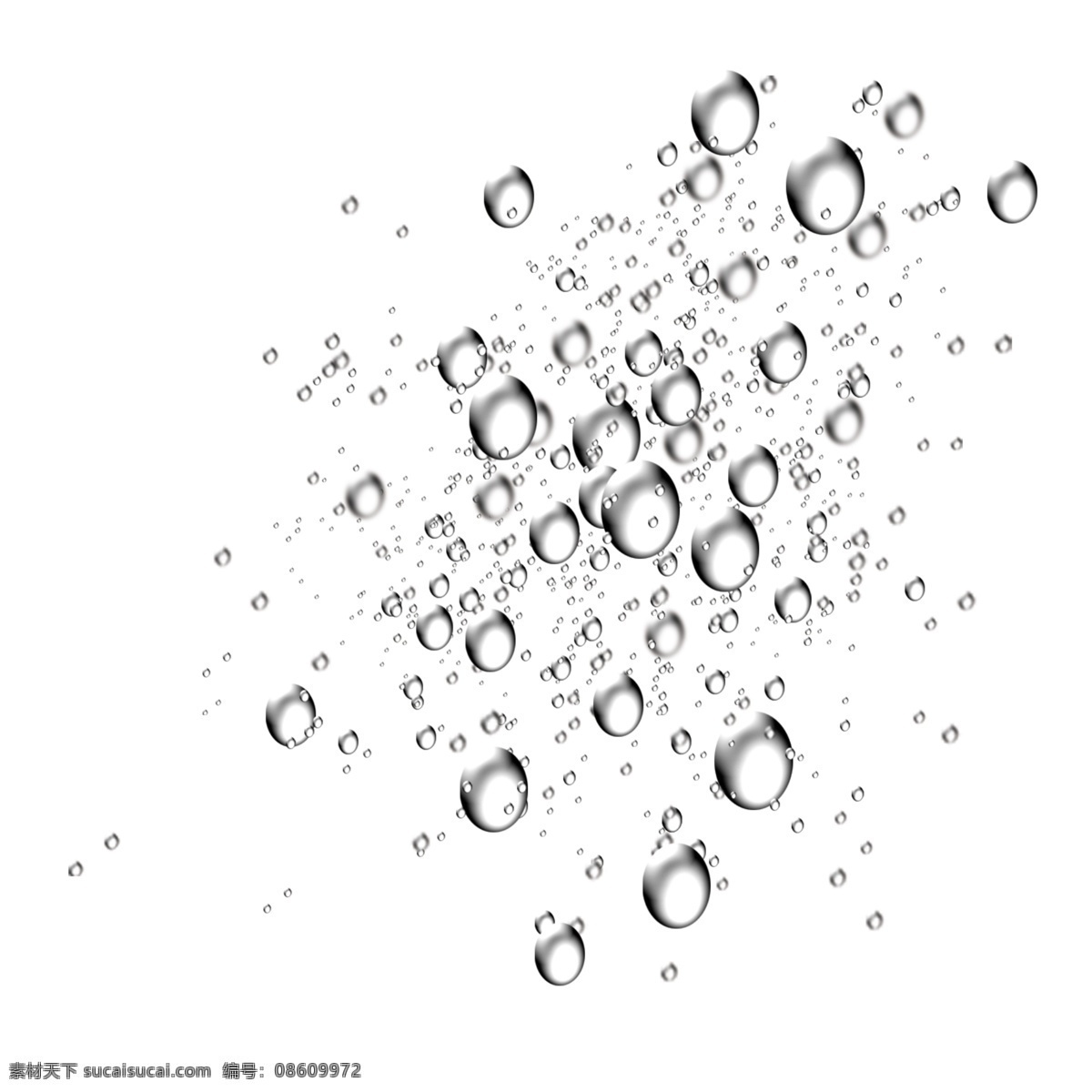 水珠 分层 水泡 水 源文件库