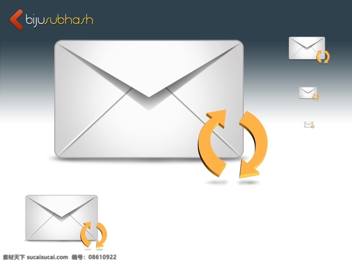 邮件图标设置 邮件 刷新 图标 设置 白色