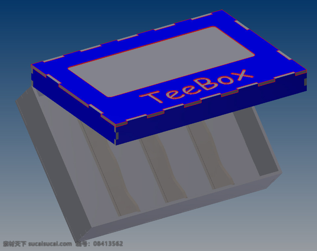 teebox 建设 ipt 蓝色