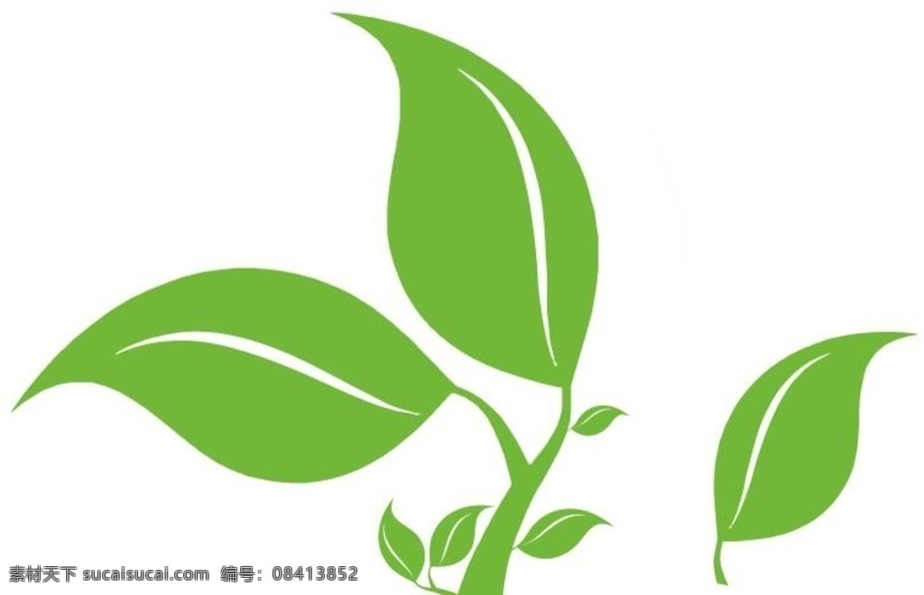 leon 盛生 绿叶 矢量图 树叶 绿色的叶子 环保 标志图标 网页小图标
