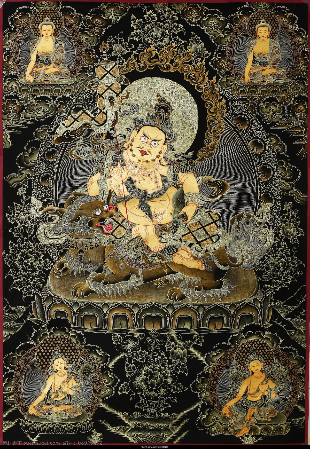 大明王 魔王 法王 唐卡 藏传佛教 密宗 藏密 佛 佛教 佛教艺术 绘画 文化艺术 宗教信仰 佛教绘画 佛像类 绘画书法