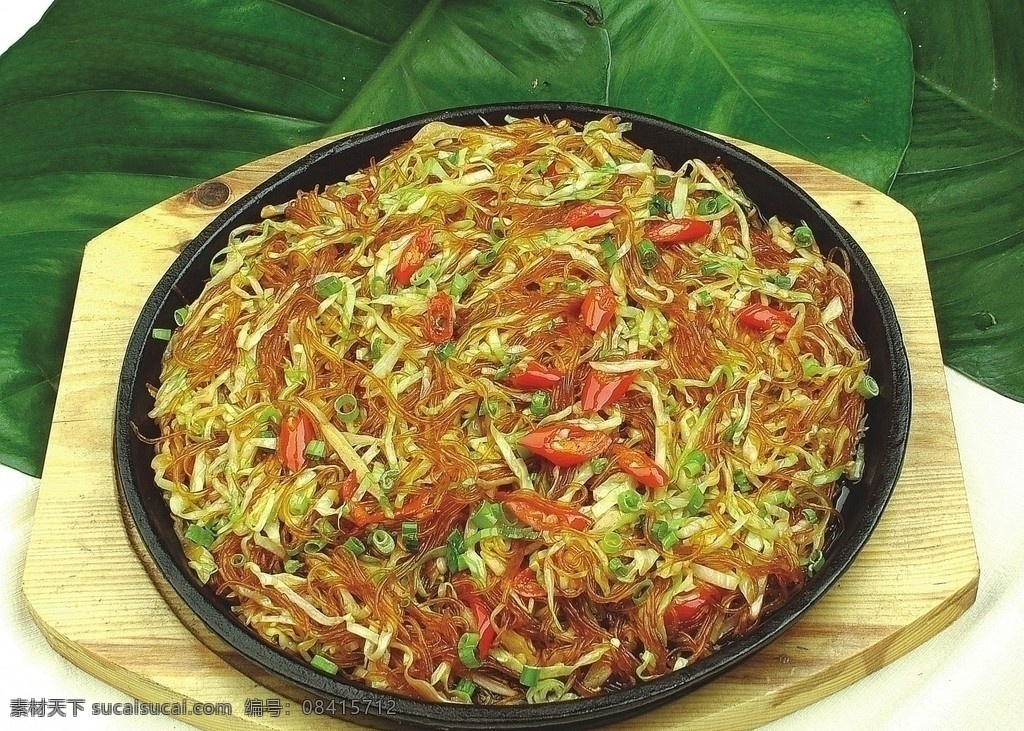 铁盘粉丝包菜 餐饮 传统美食 餐饮美食