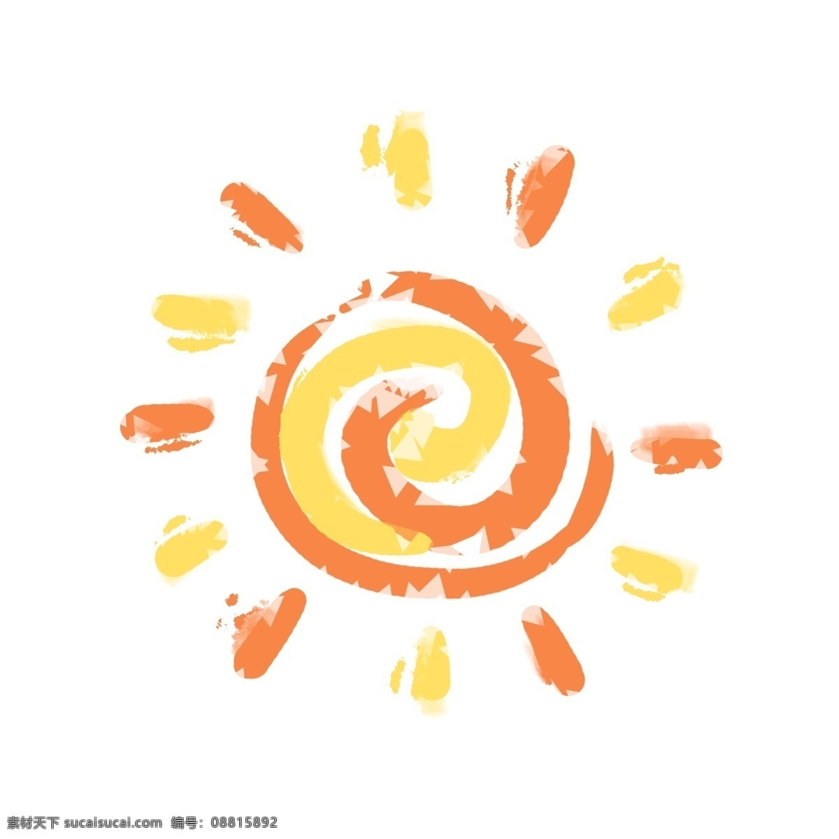 太阳素材 太阳矢量图 卡通太阳 太阳简笔画 手绘太阳
