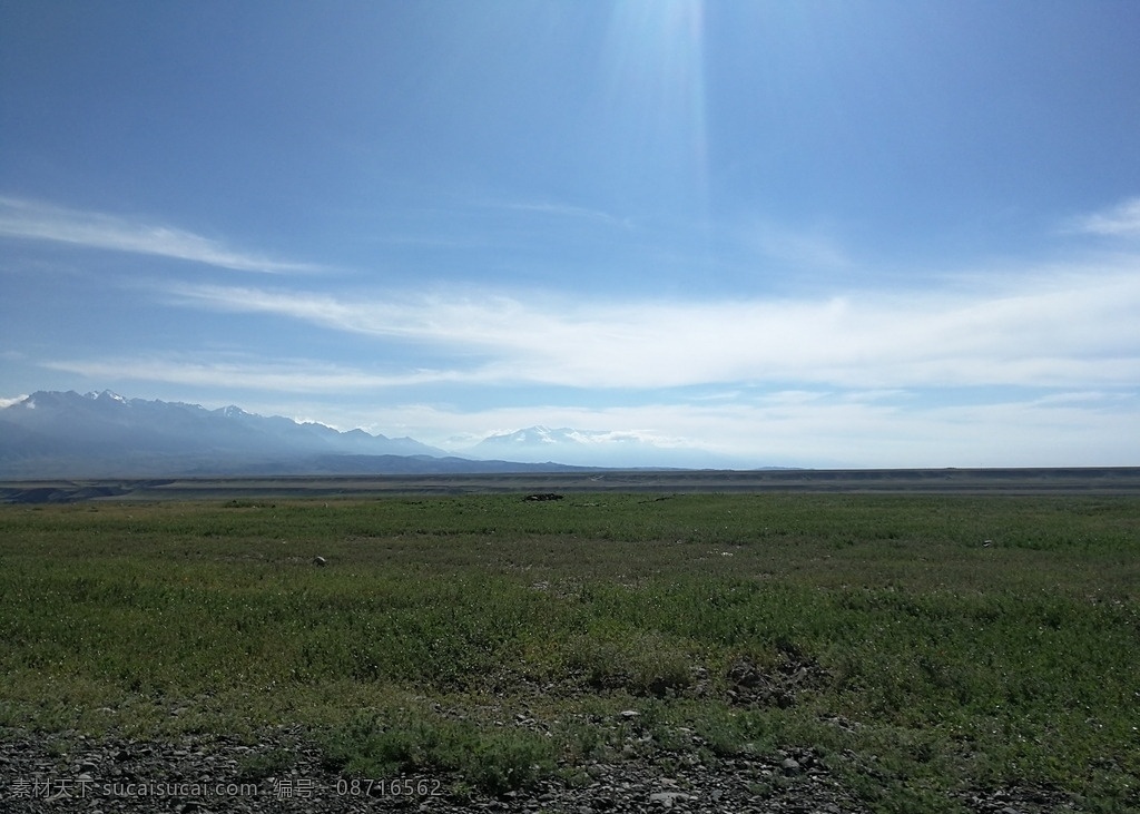 新疆大草原 新疆 草原 蓝天绿草 蓝天 新疆草原 自然景观 自然风景