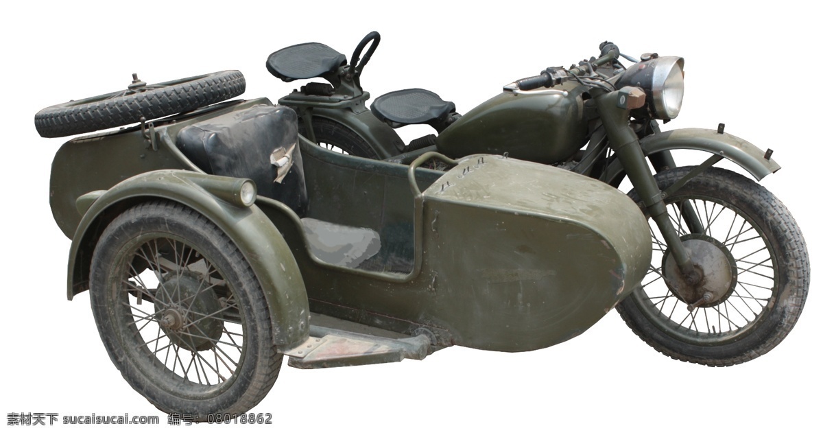 老摩托车 旧摩托车 军用摩托车 斜跨摩托 日军摩托 民国 抗日战争 现代科技 交通工具