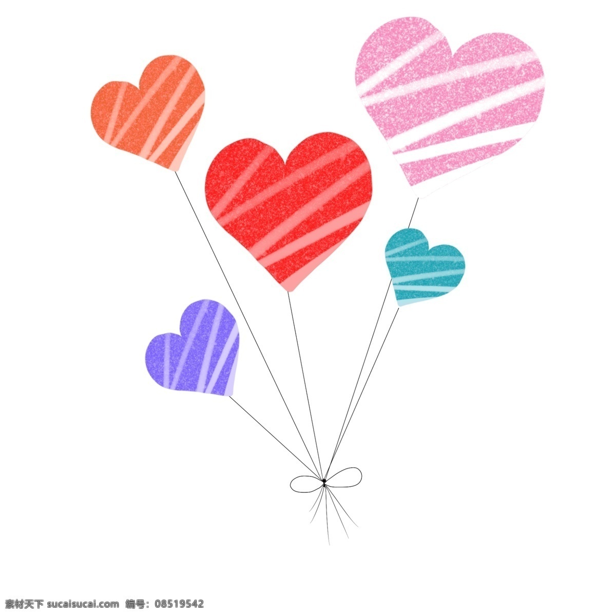 卡通 粉色 爱心 漂浮 气球 源文件 七夕装饰气球 情人节气球 爱心桃气球 卡通气球 漂浮气球 红色气球 红色爱心 粉色气球 粉色爱心