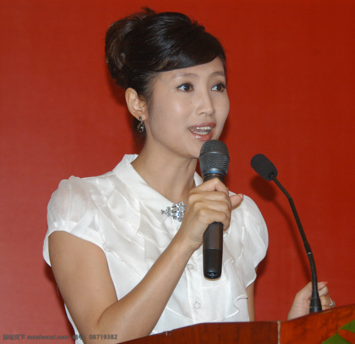 主持人 北京电视台 徐 春 妮 职业人物 人物图库
