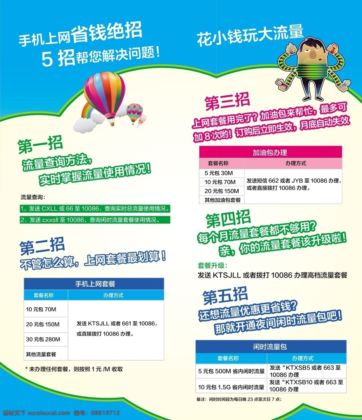 上网单页 上网流量 移动流量 白色