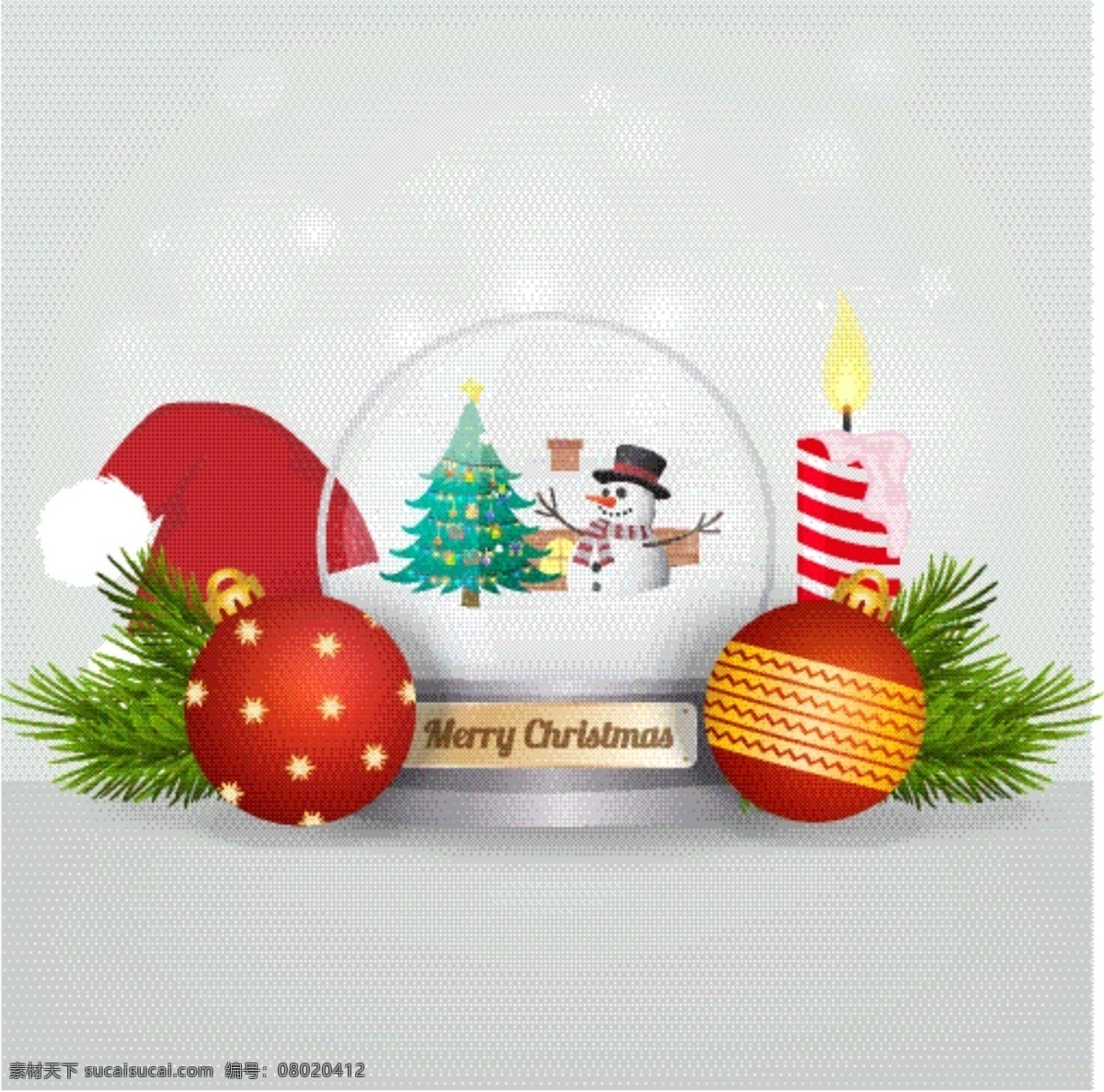 圣诞 雪球 球 元素 节日素材 圣诞节 圣诞素材 圣诞雪球 圣诞元素