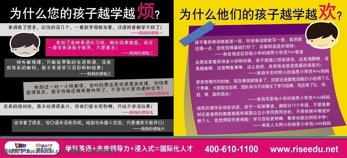 瑞 思 英语 烦恼 卡通人 卡通头像 psd源文件