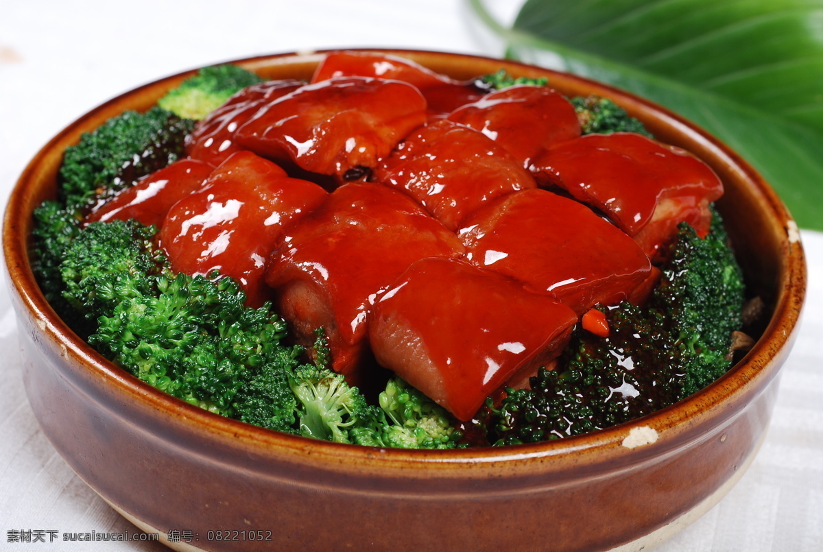 毛氏红烧肉 红烧肉 红焖肉 毛式红烧肉 毛公烧肉 毛式烧肉 高清菜谱用图 餐饮美食 传统美食 红色