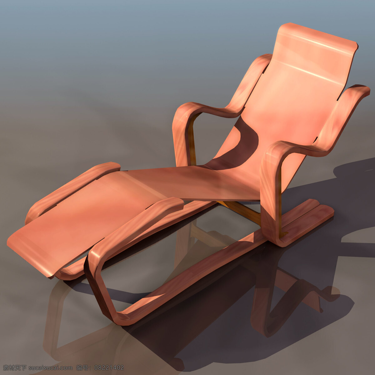 chaise 椅子模型02 椅子模型 桌椅沙发 椅子 3ds 灰色