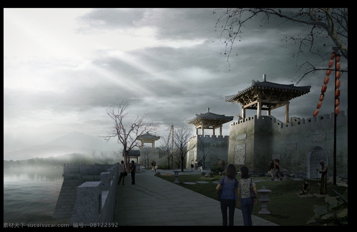 角楼侧视图 角楼 古典建筑 光束 唯美 战场 建筑效果图 规划设计 城市规划 商业建筑 效果图素材 后期素材 建筑景观 城市建筑 公共建筑 建筑外观 建筑设计 景观设计 3d效果图 园林景观 环境设计 psd素材 黑色