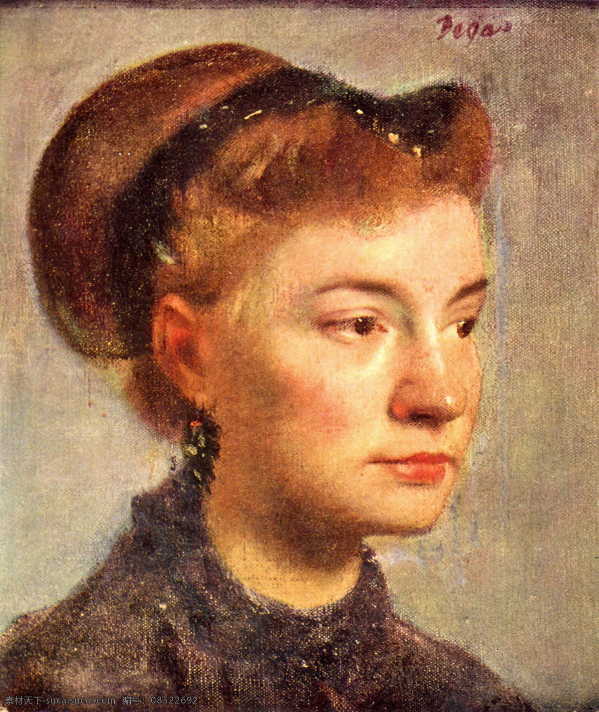 西方 女人 人物 油画 名画 莫奈 手绘 肖像 艺术 名作 装饰素材