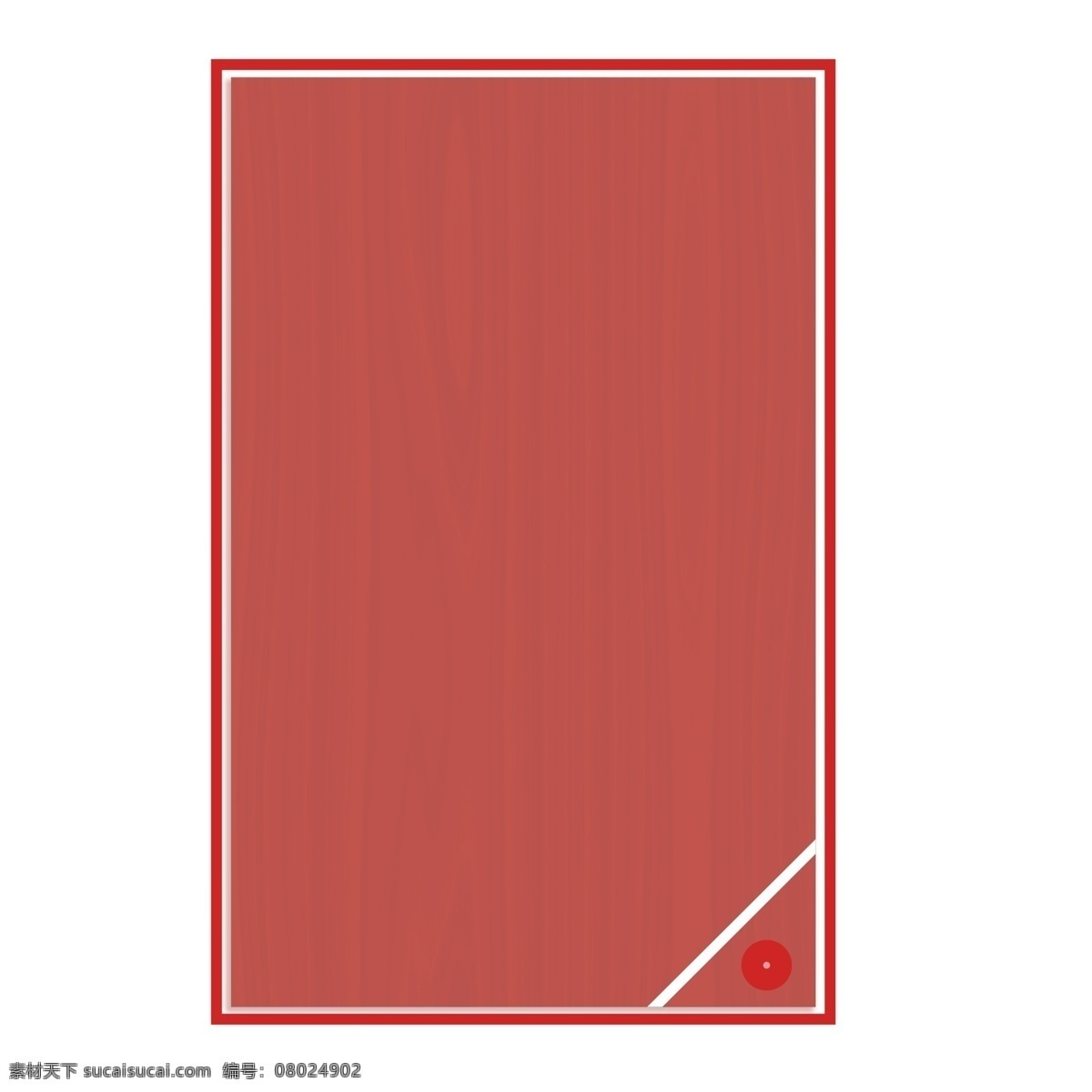 深 红色 矩形 边框 深红色