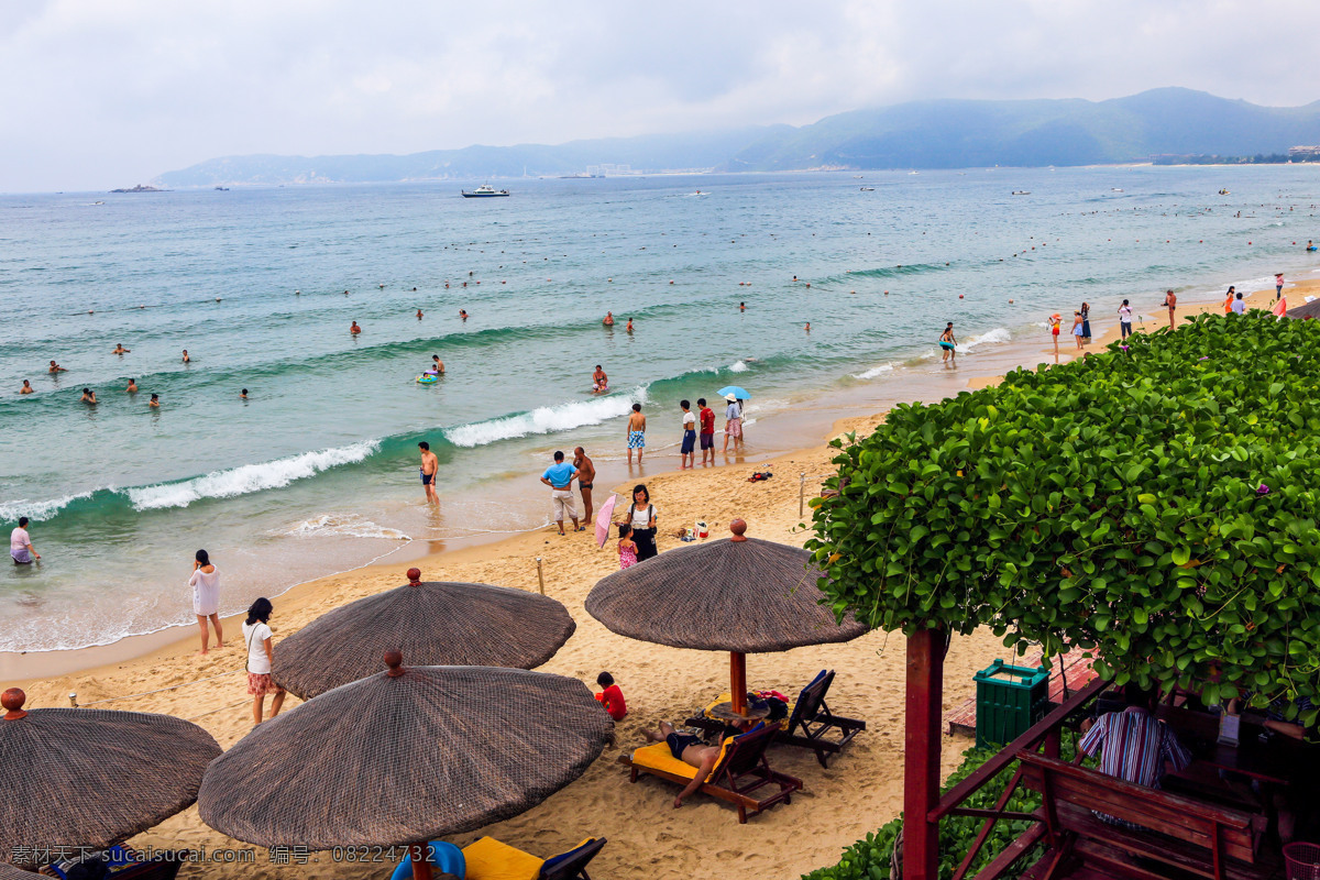 海南亚龙湾 海滨风景 海滨旅游 天下第一湾 海水 海洋 沙滩 阳光 海洋景观 海浪 椰树 旅游度假 自助游 国内旅游 旅游摄影