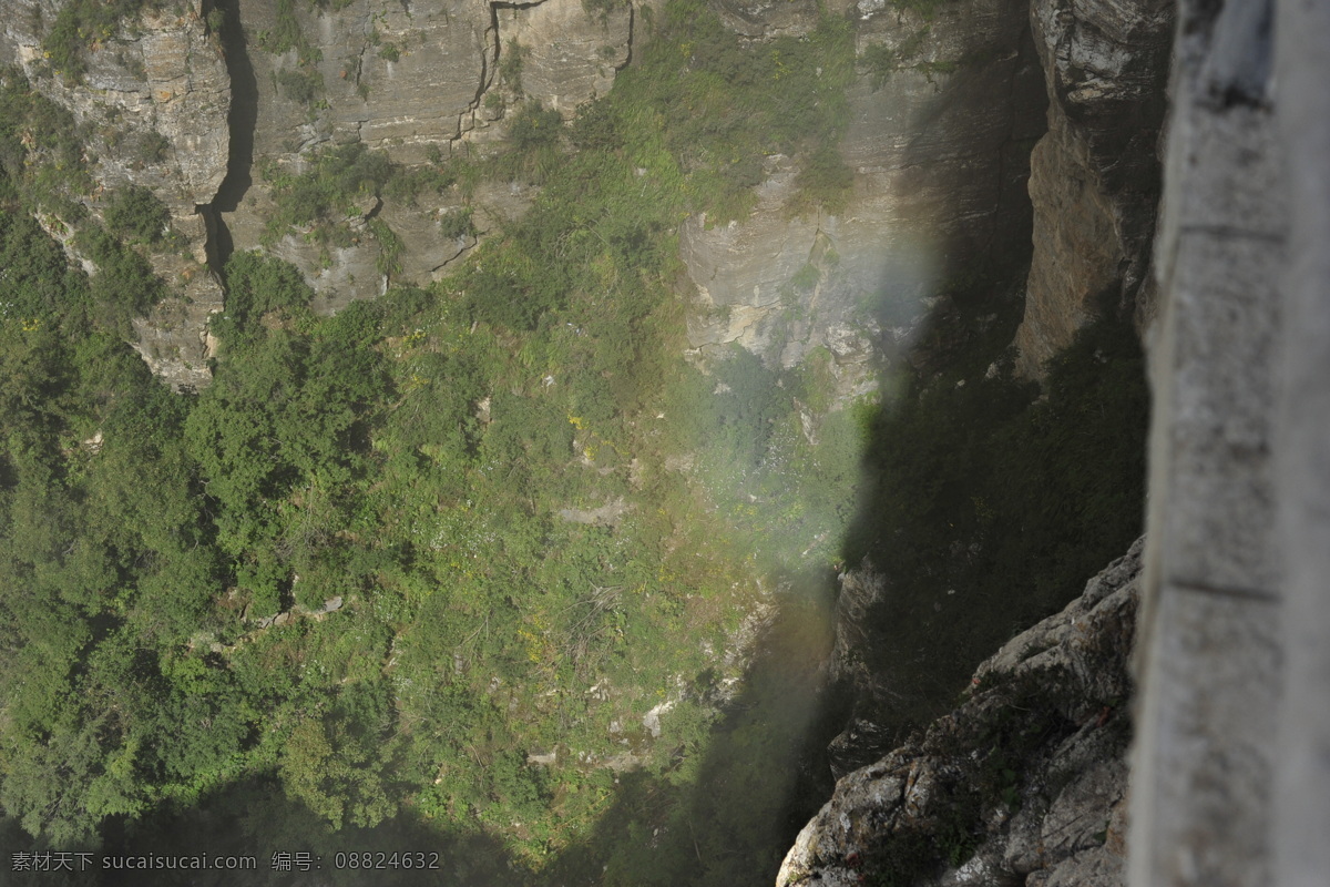彩虹 怪石 绝壁 峡谷 瀑布 森林 云海 佛光 长城 自然景观 自然风景