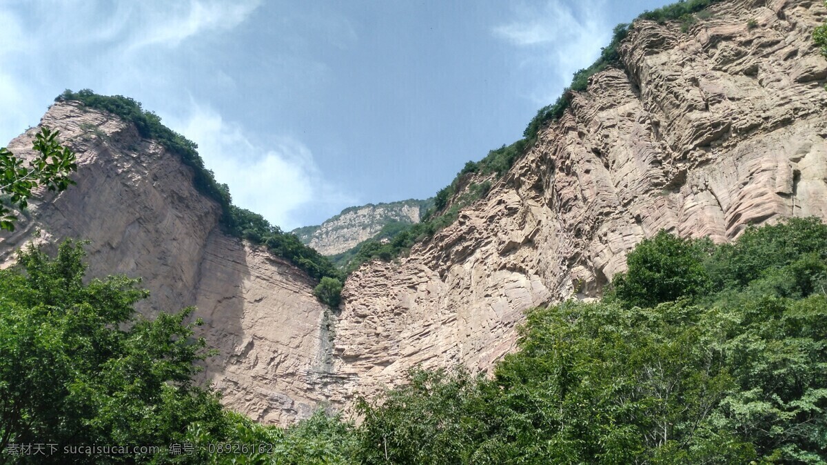 嶂石岩 国家级 风景 国家级风景 森林公园 砂岩地貌 嶂石岩地貌 自然景观 风景名胜