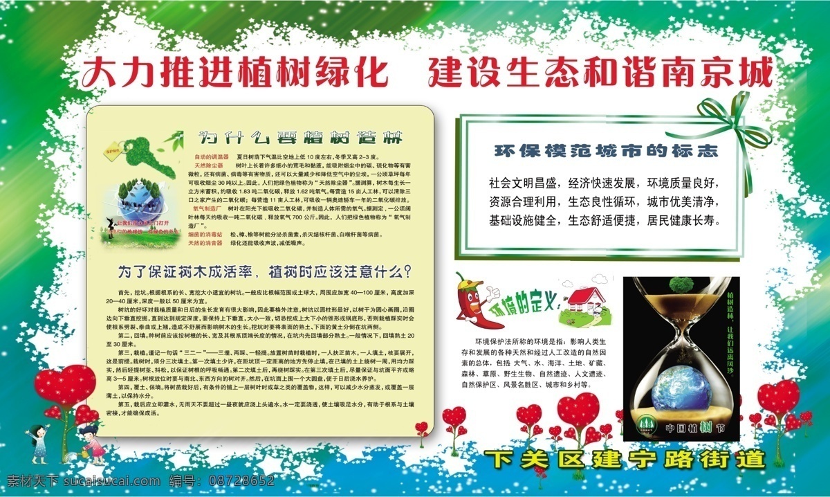 植树节展板 广告 广告设计模板 环保城市 环境保护 绿化 生态环境 宣传单 源文件 中国植树节 植树节 植树造林 展板 展板模板 节日展板设计