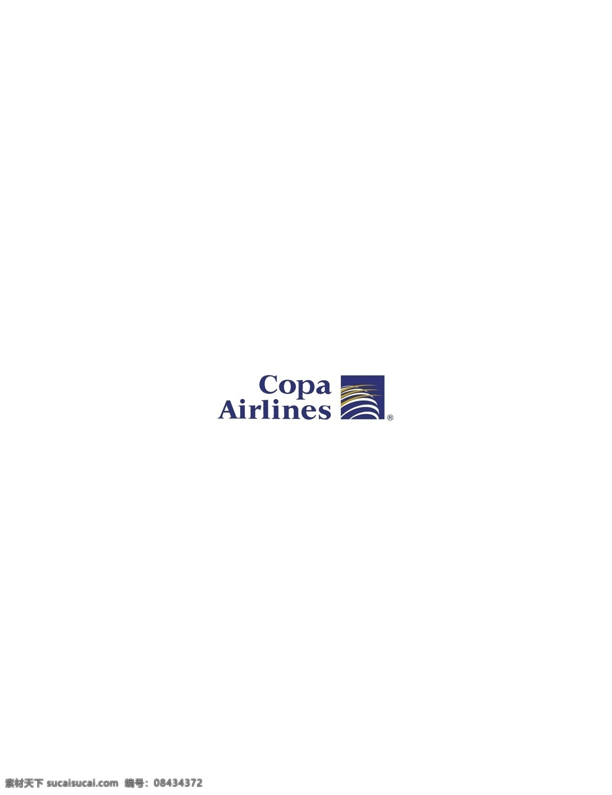 copaairlines logo 设计欣赏 航空业 标志 标志设计 欣赏 矢量下载 网页矢量 商业矢量 logo大全 红色