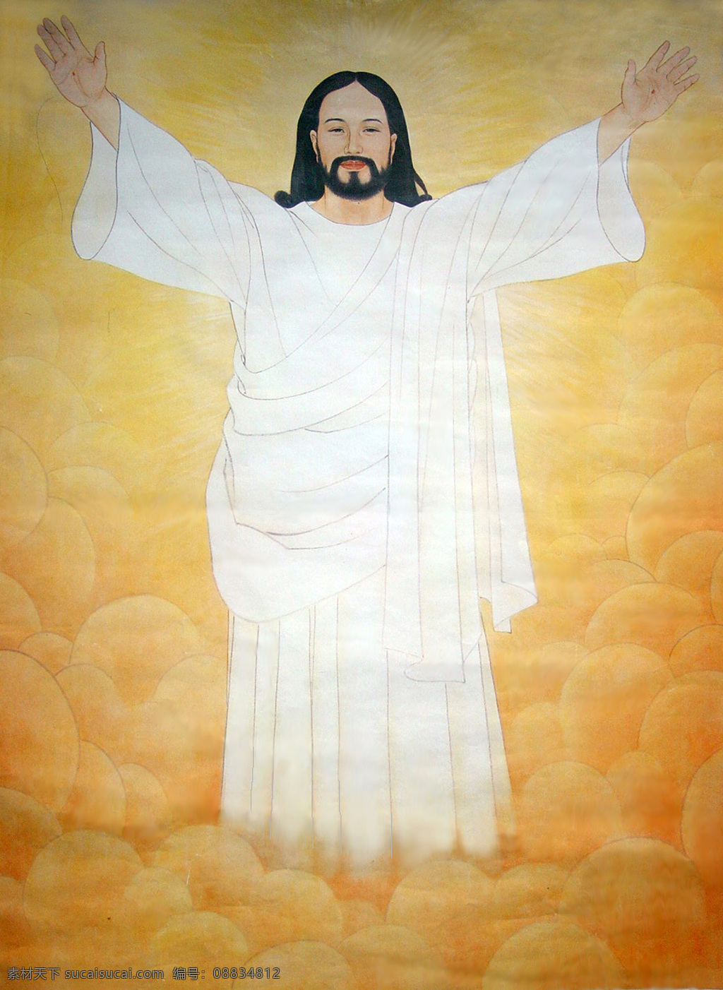 耶稣 文化艺术 宗教信仰 耶稣全身像
