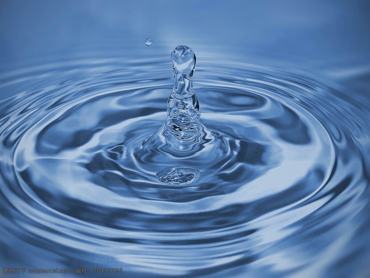 水滴漩涡 水滴 漩涡 抓拍 创意 水涡 蓝色 清新 自然 文艺