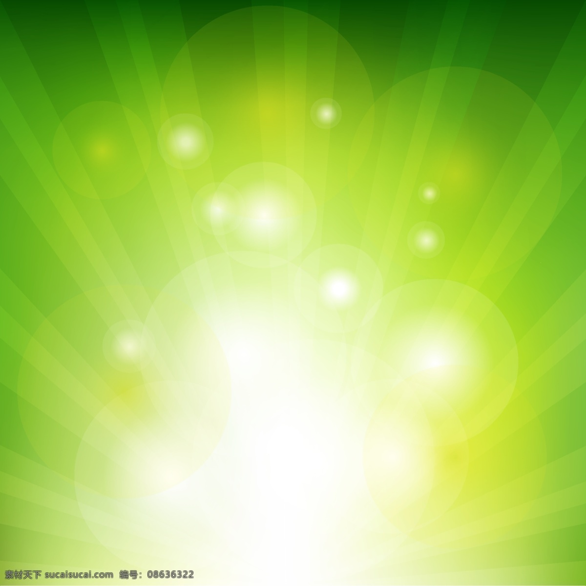 绿色 光圈 底图 光环 展板 绿色光圈 柔和渐变 矢量图