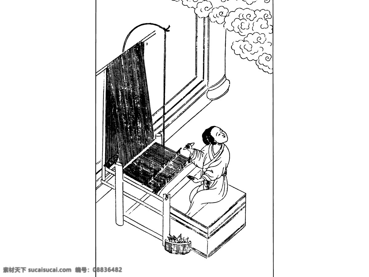 中国 宗教 人物 插画 白描 古典 古画 画 绘画 菩萨 设计素材 神话 神仙 线描 道士 书法 文化艺术 信仰 民族神话 矢量图 矢量人物